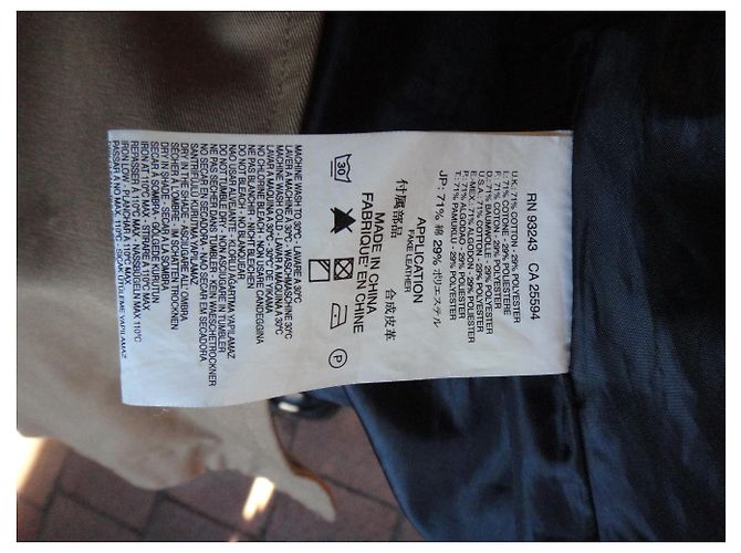 Diesel Peacoat Größe M Beige - Ansicht 7