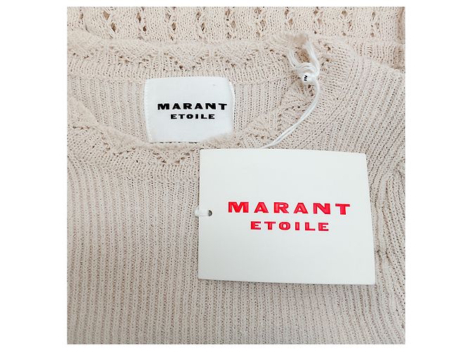 Isabel Marant Etoile Isabel Marant Étoile Ecru Crochet Frizy Pullover - Ansicht 4