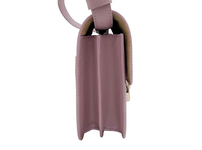 Apc A.P.C. Petit sac Astra en cuir violet lilas - vue 2