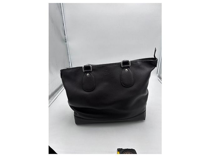 Borsa shopper Gucci Anni 2000 in pelle marrone - vista 11