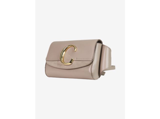 C Belt Bag Chloé Bolsa de cinto Taupe C - vista 2