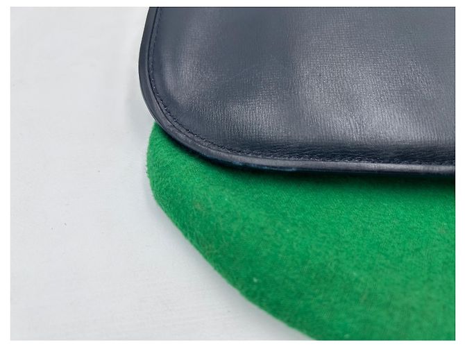 Gucci Clutch Tasche aus schwarzem Leder - Ansicht 4