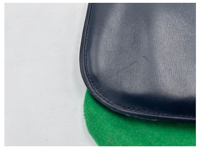 Gucci Clutch Tasche aus schwarzem Leder - Ansicht 5