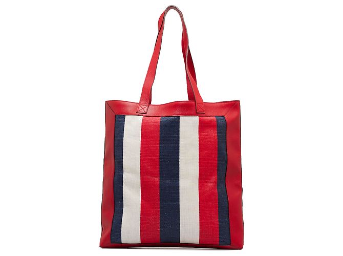 Cabas Gucci Sylvie Baiadera rouge - vue 3
