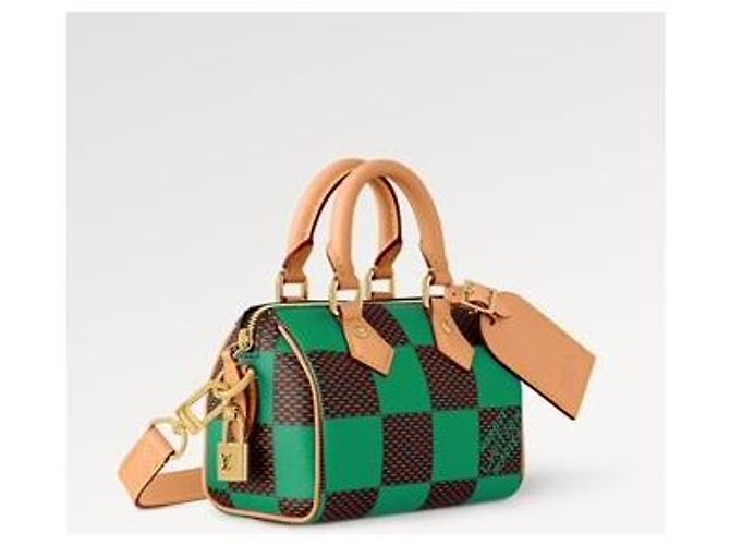Louis Vuitton LV speedy 18 Damier Pop grün - Ansicht 2