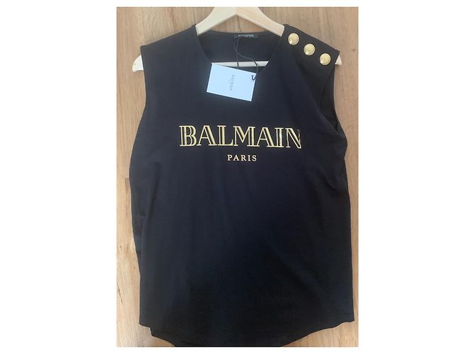 Top Balmain con botones dorados - vista 2
