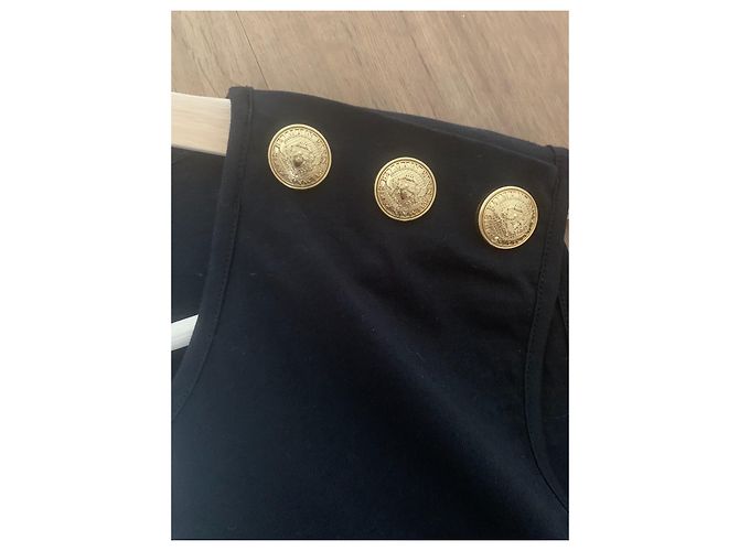 Top Balmain con botones dorados - vista 3