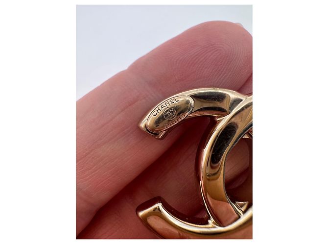CHANEL chiusura originale CC turnlock oro lucido D'oro - vista 10