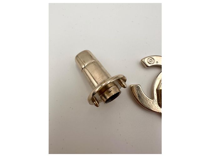 CHANEL chiusura originale CC turnlock oro lucido D'oro - vista 8