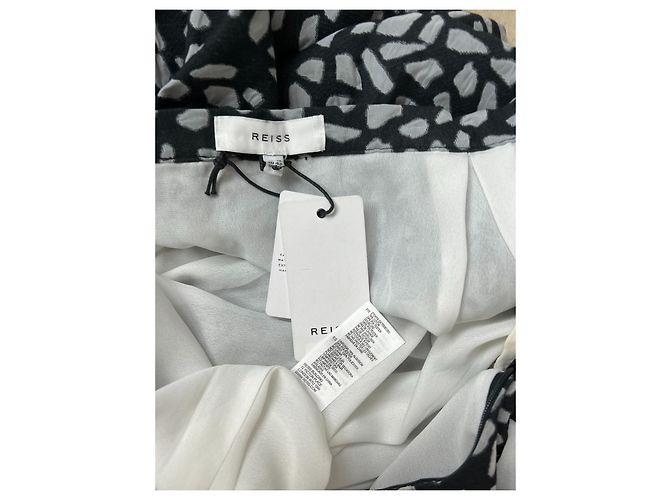 Falda Reiss de algodón negra gris Negro - vista 3