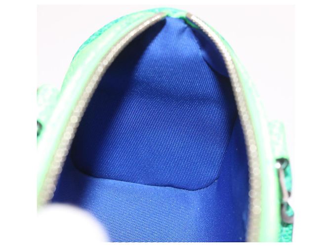 Borsa LOUIS VUITTON Taurillon Clemence Illusion Keepall XS M59691 auth 58427UN Verde - vista 20