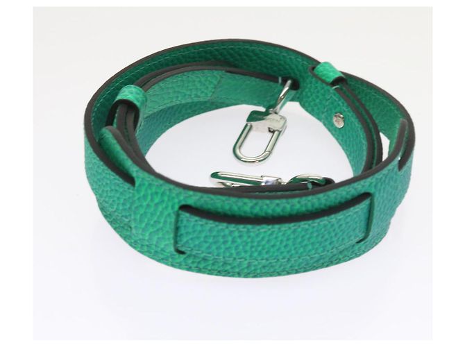 Borsa LOUIS VUITTON Taurillon Clemence Illusion Keepall XS M59691 auth 58427UN Verde - vista 21