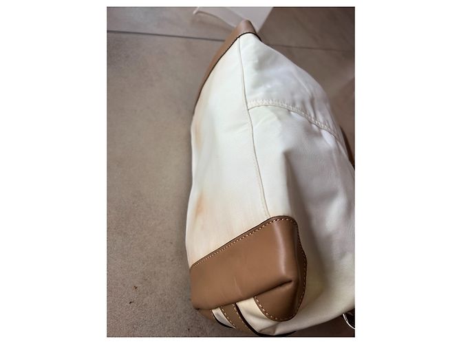 Borsa a mano Bogner in pelle marrone beige - vista 3