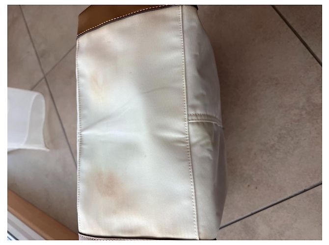 Borsa a mano Bogner in pelle marrone beige - vista 4