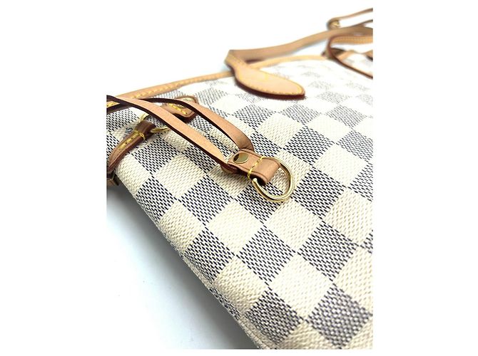 Neverfull PM Louis Vuitton Weiß - Ansicht 5