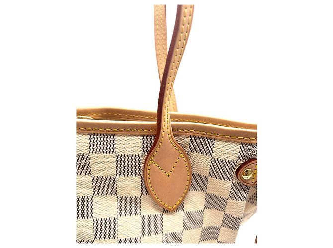 Neverfull PM Louis Vuitton Weiß - Ansicht 6