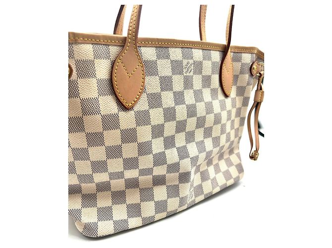 Neverfull PM Louis Vuitton Weiß - Ansicht 7