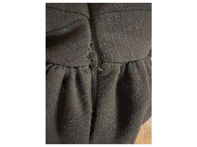 Mini abito nero senza maniche By Malene Birger - vista 2