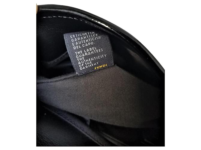 Bolsa Fendi Python "B Bag" Bege - vista 10