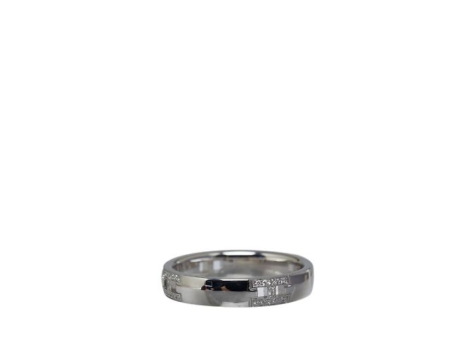 Ring Hermès Anello Hermes Ever Hercules K18WG Oro Bianco - vista 3