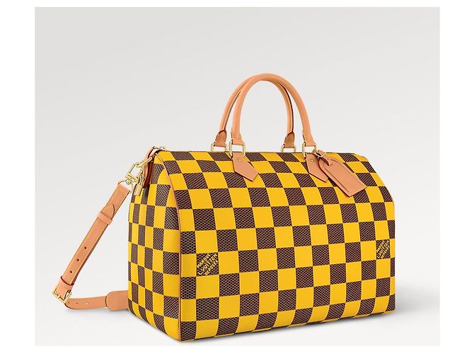 Louis Vuitton Schnelle LV 50 Damier Pop gelb - Ansicht 2