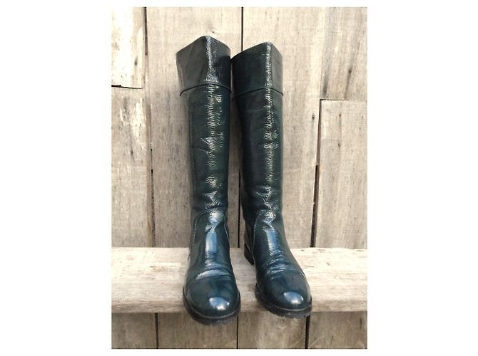Stivali Marc Jacobs 38,5 Verde scuro - vista 9