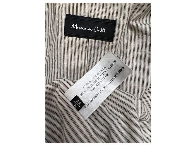 Massimo Dutti Samtblazer Navy Blau - Ansicht 4