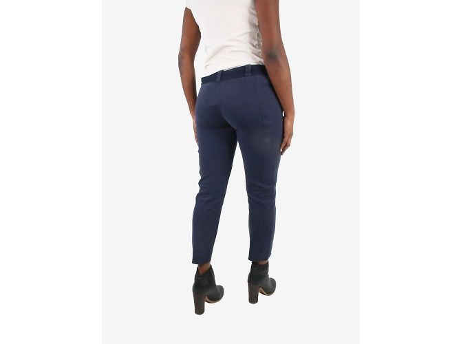 Maison Ullens Joggers elásticos azules - talla S - vista 2