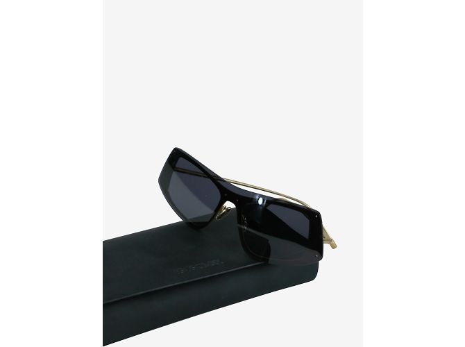Sportmax Gafas de sol con visera negra - vista 4