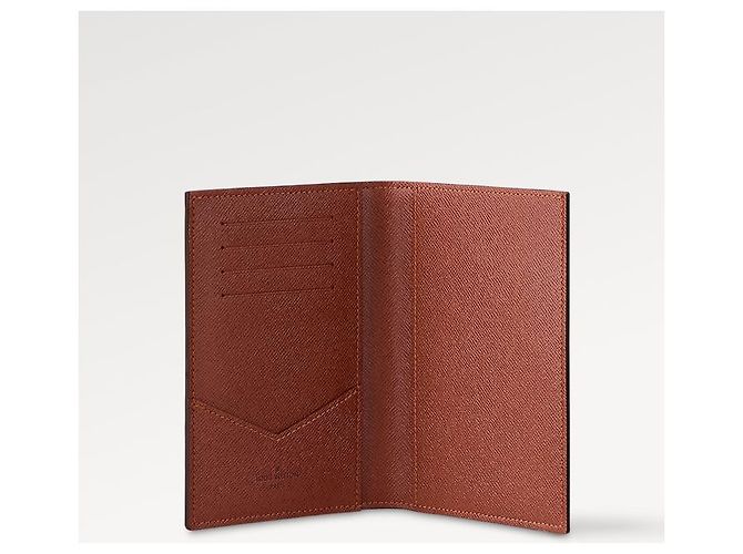Louis Vuitton Capa de passaporte LV nova Marrom - vista 2