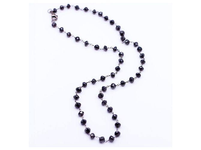 Autre Marque Collana di diamanti neri - vista 5