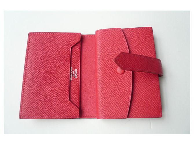 Hermès Cartera HERMES Béarn MINI Texas rosa Nuevo estado - vista 4