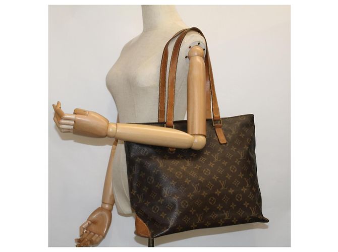 LOUIS VUITTON Monogram Cabas Mezzo Tote Bag M51151 LV Auth th4173 Monogramma - vista 21