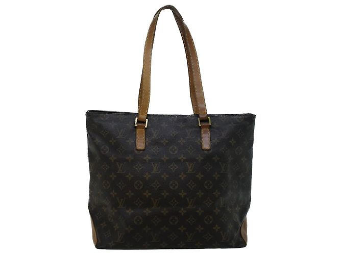 LOUIS VUITTON Monogram Cabas Mezzo Tote Bag M51151 LV Auth th4173 Monogramma - vista 3