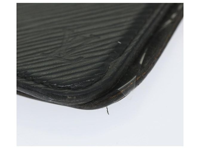 Custodia per iPhone Epi LOUIS VUITTON Nera M64469 LV Auth hs1678 Nero - vista 12