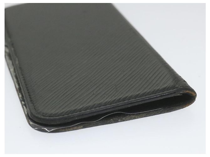 Custodia per iPhone Epi LOUIS VUITTON Nera M64469 LV Auth hs1678 Nero - vista 4