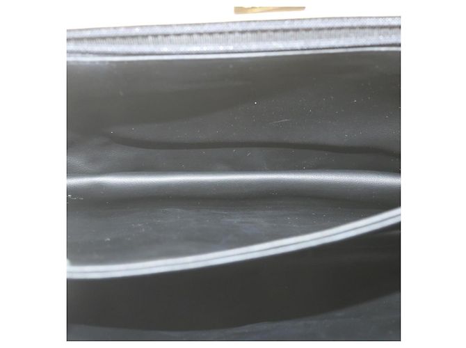 Bolsa de mão acolchoada BALLY couro bege Auth bs9678 - vista 16