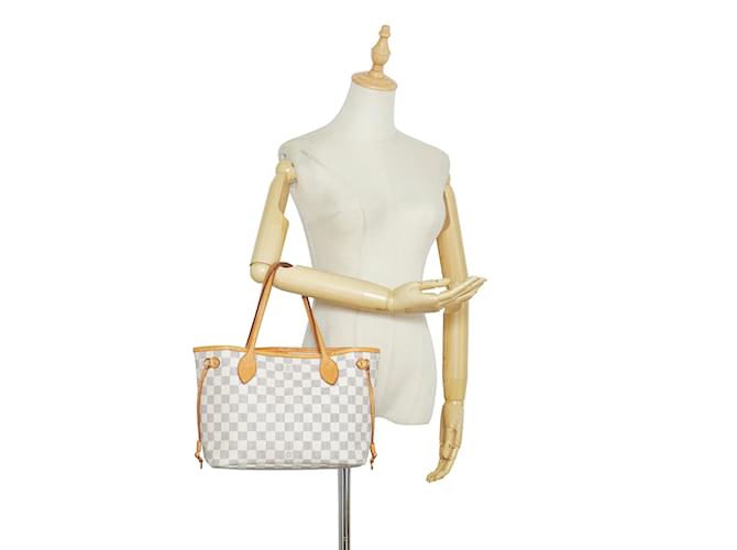 Neverfull Borse LOUIS VUITTON Bianco - vista 11