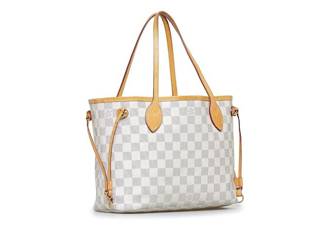 Neverfull Borse LOUIS VUITTON Bianco - vista 2