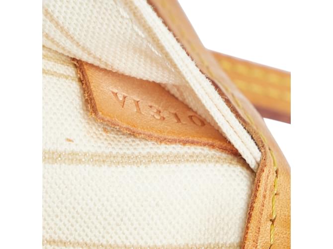 Neverfull Borse LOUIS VUITTON Bianco - vista 7