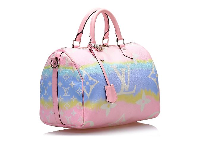 Speedy LOUIS VUITTON Handbags Brown - view 2