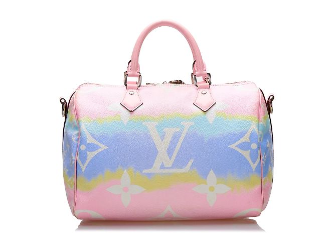 Speedy LOUIS VUITTON Handbags Brown - view 3