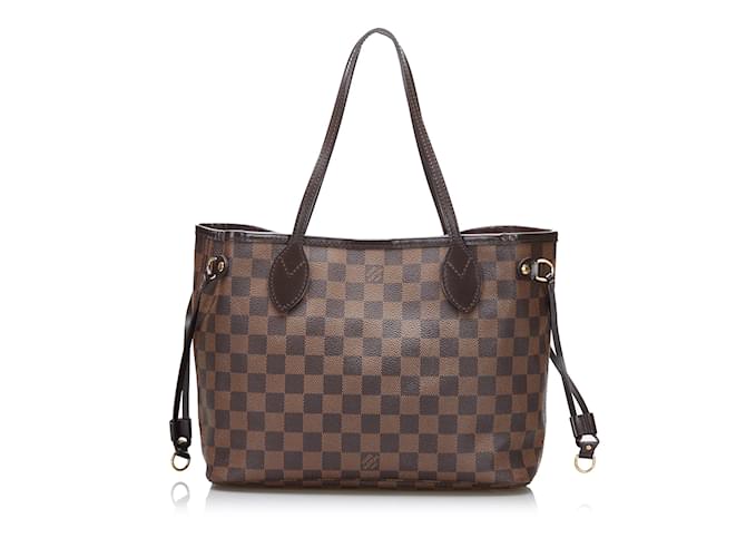 Neverfull LOUIS VUITTON Handbags Brown - view 3