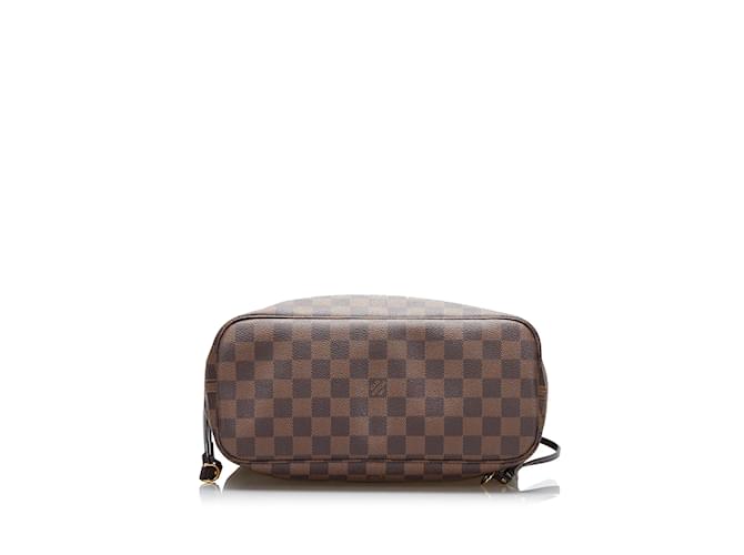 Neverfull LOUIS VUITTON Handbags Brown - view 4
