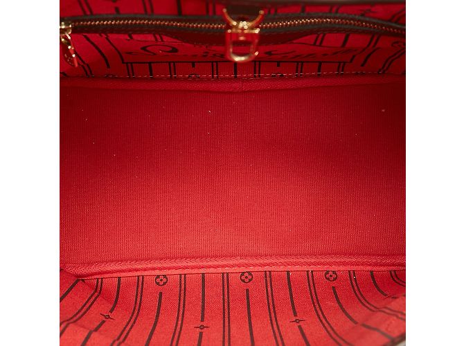 Neverfull LOUIS VUITTON Handbags Brown - view 5