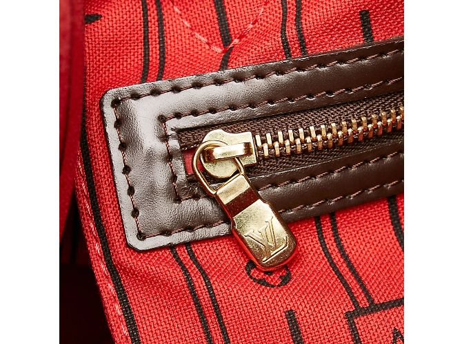 Neverfull LOUIS VUITTON Handbags Brown - view 8