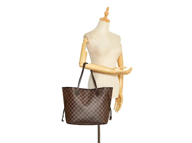 Borse LOUIS VUITTON Neverfull Marrone - vista 10
