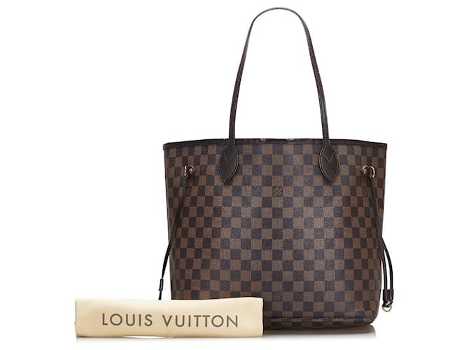 Borse LOUIS VUITTON Neverfull Marrone - vista 11