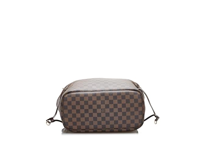 Borse LOUIS VUITTON Neverfull Marrone - vista 4