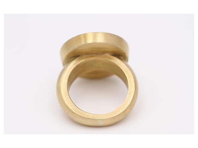 Autre Marque AZTEC-Goldring mit Lapislazuli Golden Marineblau - Ansicht 3